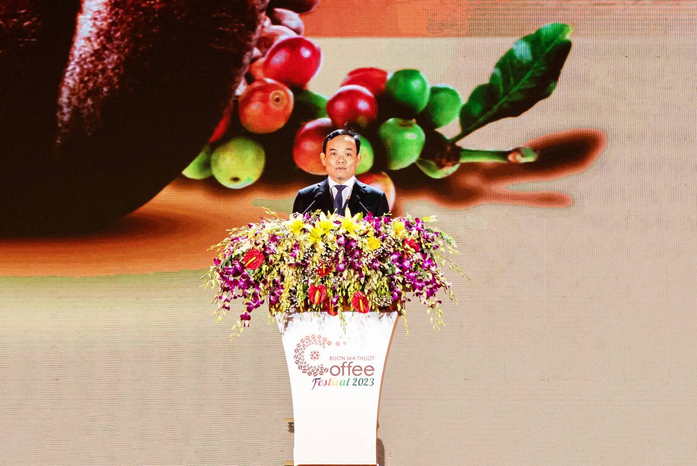 Phó Thủ tướng Chính phủ Trần Lưu Quang phát biểu chỉ đạo tại lễ khai mạc