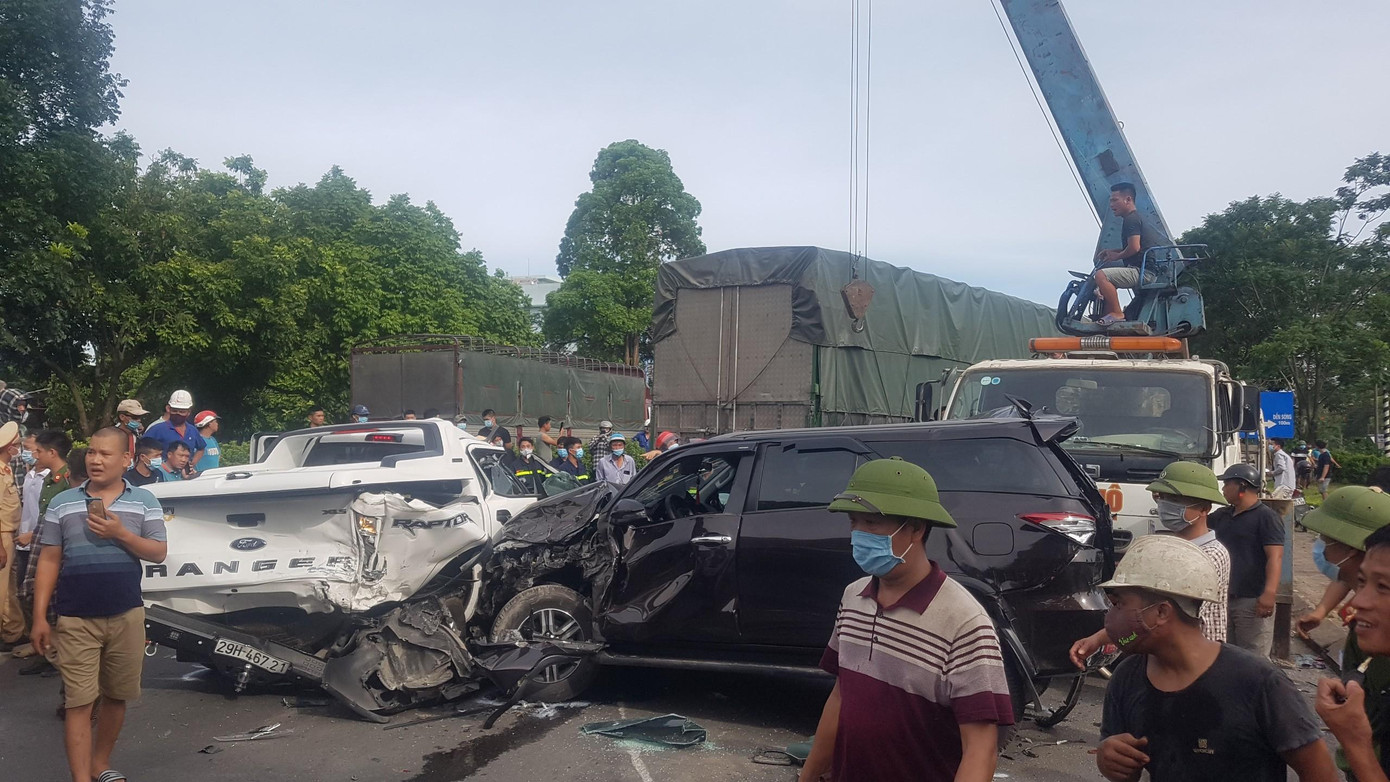 Hiện trường vụ tai nạn