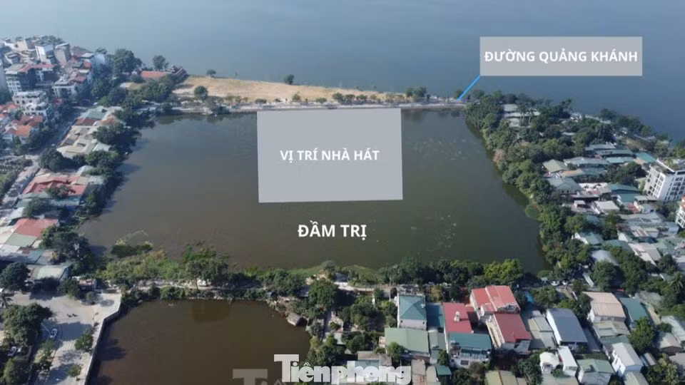 Dự án Nhà hát Ngọc trai và Công viên văn hóa nghệ thuật chuyên đề đặt tại mặt hồ Đầm trị, ngay sát mặt hồ Tây. Dự án Nhà hát Ngọc trai và Công viên văn hóa nghệ thuật chuyên đề đặt tại mặt hồ Đầm trị, ngay sát mặt hồ Tây.