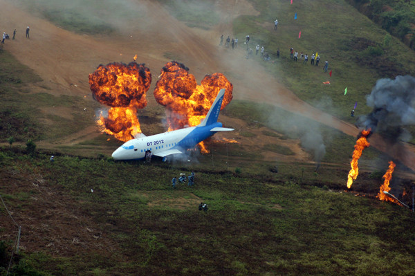 Nhờ có sự trợ giúp của hệ thống COSPAS – SARSAT nên vị trí may bay gặp nạn được xác định.