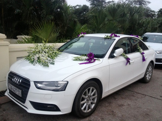 Xe dâu được trang trí khá đơn giản 