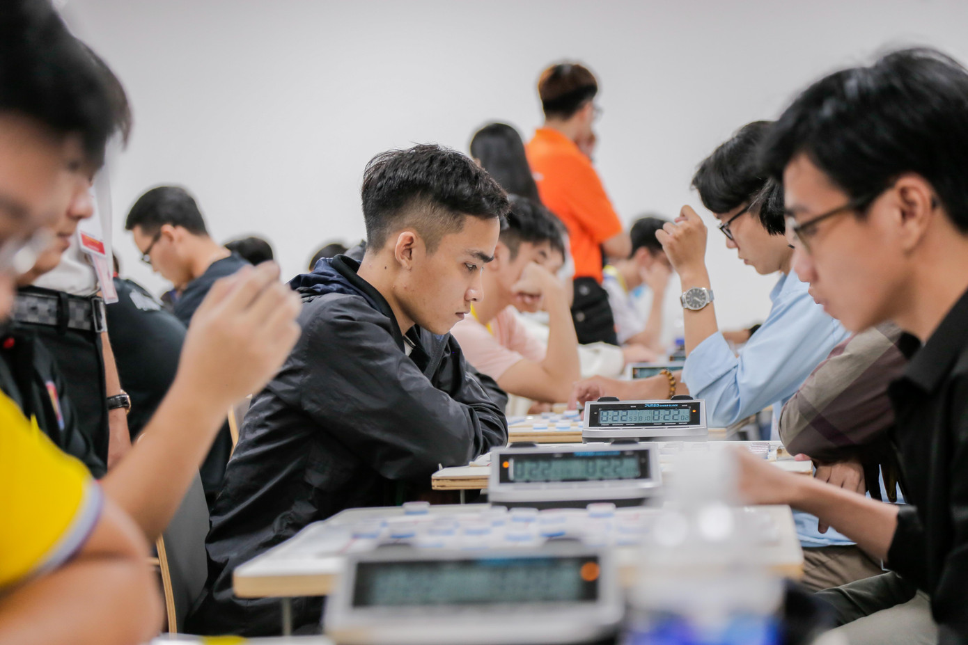 Sinh viên tranh tài tại Giải Cờ vua sinh viên TP. HCM hồi tháng 4/2021. Sinh viên tranh tài tại Giải Cờ vua sinh viên TP. HCM hồi tháng 4/2021.