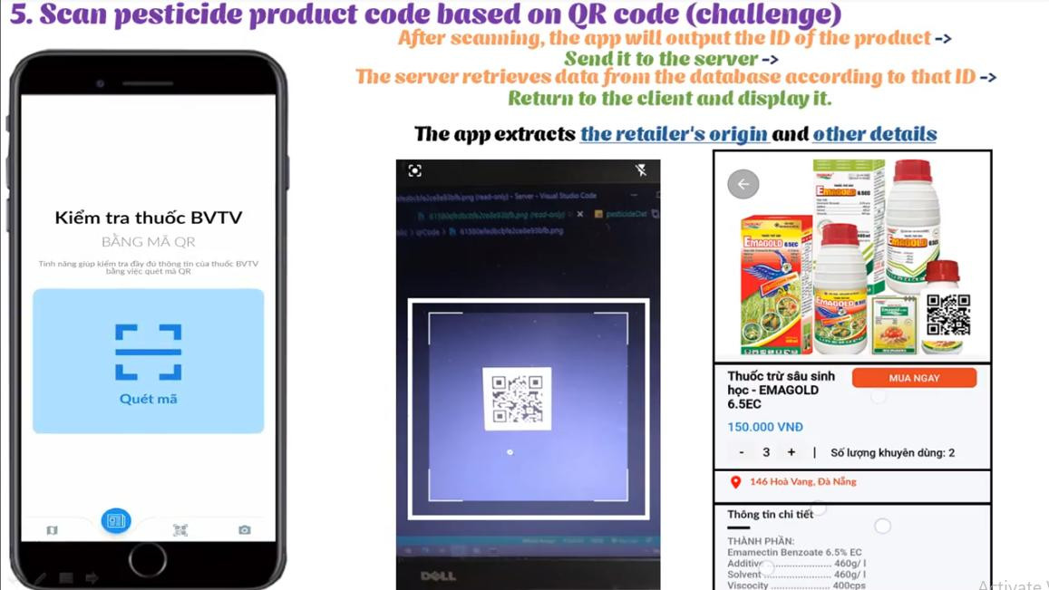 Chức năng truy xuất nguồn gốc thuốc BVTV sẽ giúp nông dân tránh mua phải hàng giả, phòng bệnh đúng cách. Chức năng truy xuất nguồn gốc thuốc BVTV sẽ giúp nông dân tránh mua phải hàng giả, phòng bệnh đúng cách.