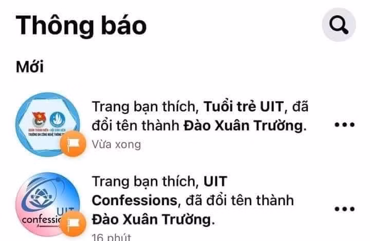 "Đào Xuân Trường" xuất hiện ở trang của trường ĐH Công nghệ thông tin (ĐHQG TP. HCM).