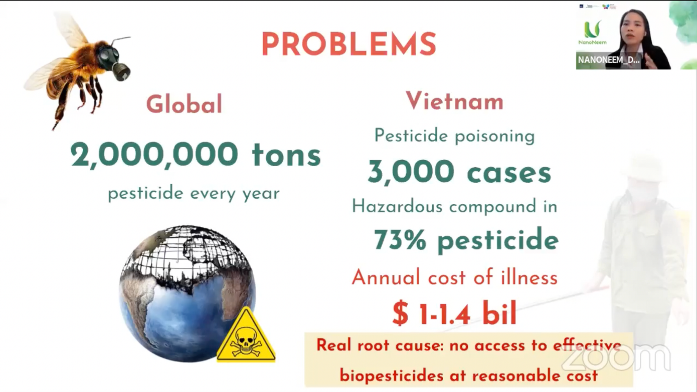 Những ghi nhận của nhóm nghiên cứu về tác động tiêu cực của thuốc bảo vệ thực vật độc hại.