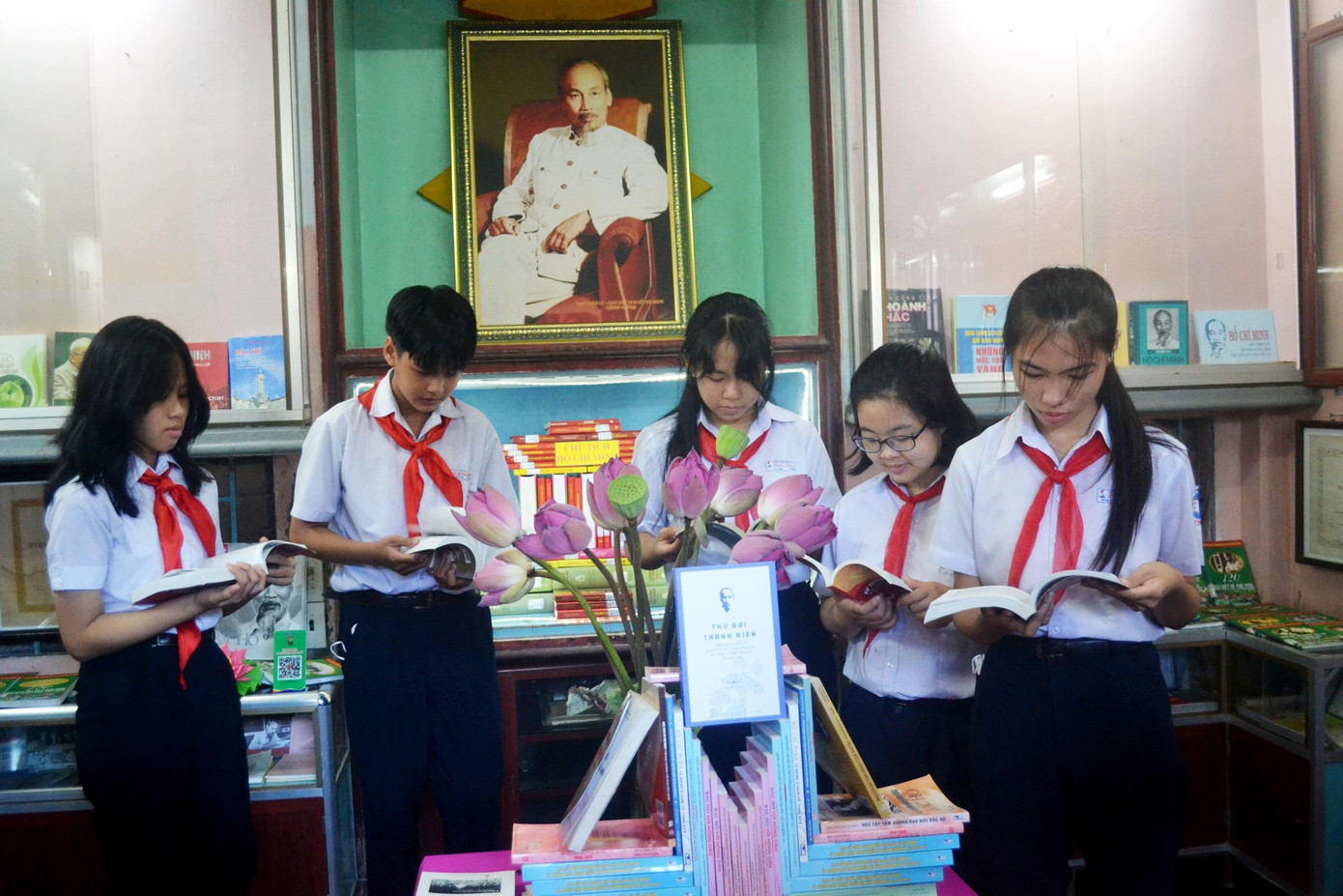 Công trình “Không gian văn hoá đọc - Tủ sách Bác Hồ”.