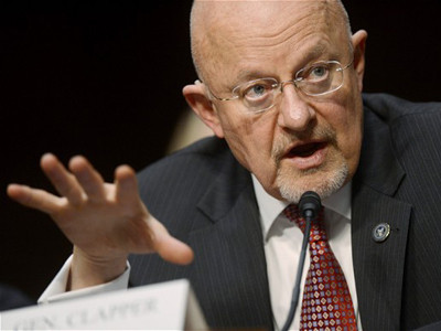 Ông James Clapper thừa nhận nước Mỹ đang theo dõi người nước ngoài thông qua cơ sở dữ liệu của các hãng công nghệ. Ảnh: Telegraph. Ông James Clapper thừa nhận nước Mỹ đang theo dõi người nước ngoài thông qua cơ sở dữ liệu của các hãng công nghệ. Ảnh: Telegraph