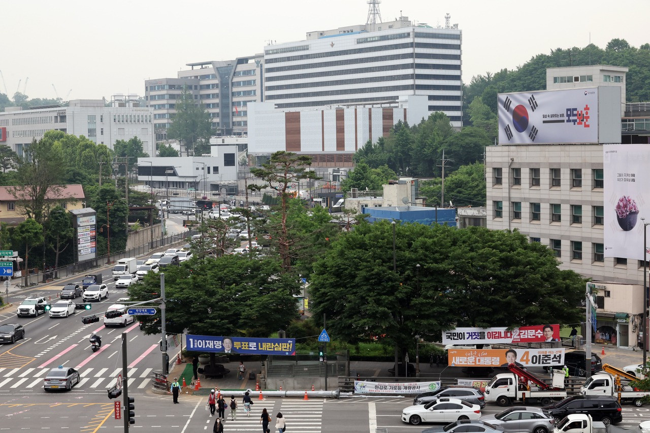 Văn phòng tổng thống ở Yongsan (Seoul). (Ảnh: Yonhap)