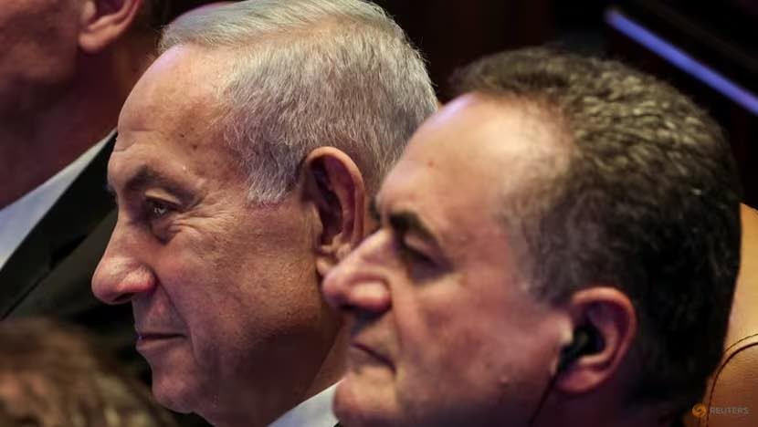 Thủ tướng Israel Benjamin Netanyahu và Bộ trưởng Quốc phòng Israel Israel Katz. (Ảnh: Reuters) Thủ tướng Israel Benjamin Netanyahu và Bộ trưởng Quốc phòng Israel Israel Katz. (Ảnh: Reuters)