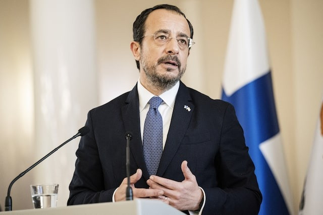 Tổng thống CH Síp Nikos Christodoulides. Tổng thống CH Síp Nikos Christodoulides.