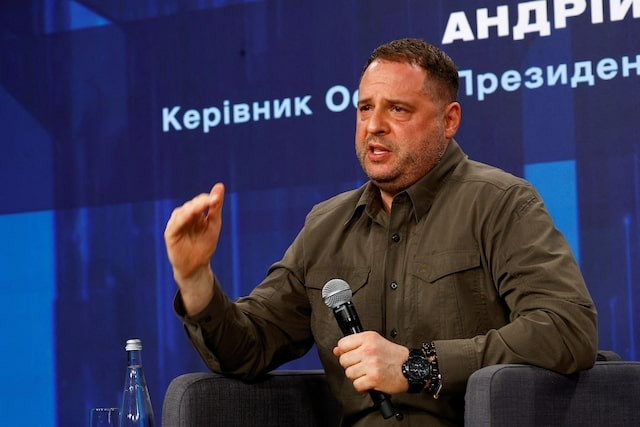 Chánh văn phòng tổng thống Ukraine - ông Andriy Yermak. (Ảnh: Reuters)