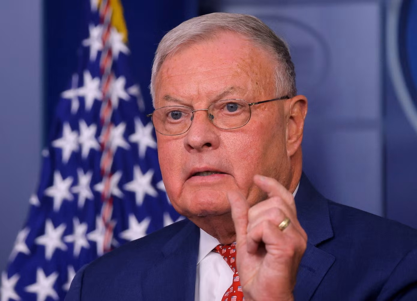 Đặc phái viên của tổng thống Mỹ Keith Kellogg. (Ảnh: Reuters)