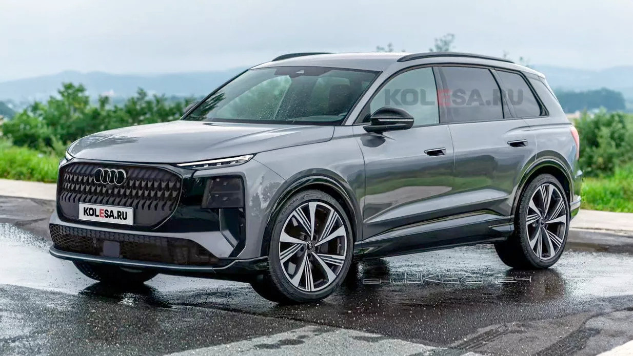 Phác thảo Audi Q9 của Kolesa.ru