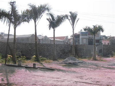 Lô đất được cấp sổ đỏ hiện đã được chuyển nhượng sang chủ mới