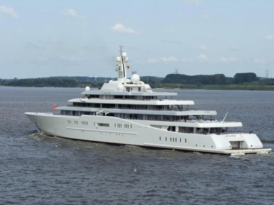 Siêu du thuyền Eclipse của tỷ phú Abramovich