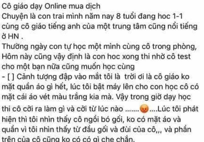 Bài viết của phụ huynh thu hút sự quan tâm của nhiều người