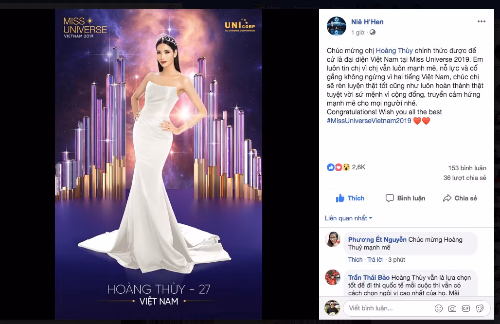 Hoàng Thuỳ được xướng tên, fans chế ảnh Mâu Thuỷ đội vương miện Miss Universe ảnh 5