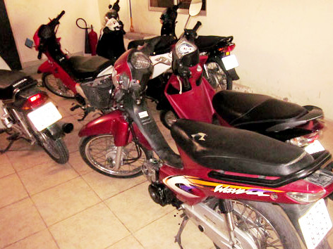 Tang vật băng cướp dùng để gây án