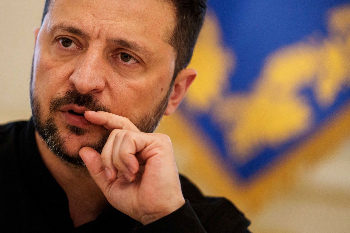 Tổng thống Ukraine Volodymir Zelensky. (Ảnh: AP)