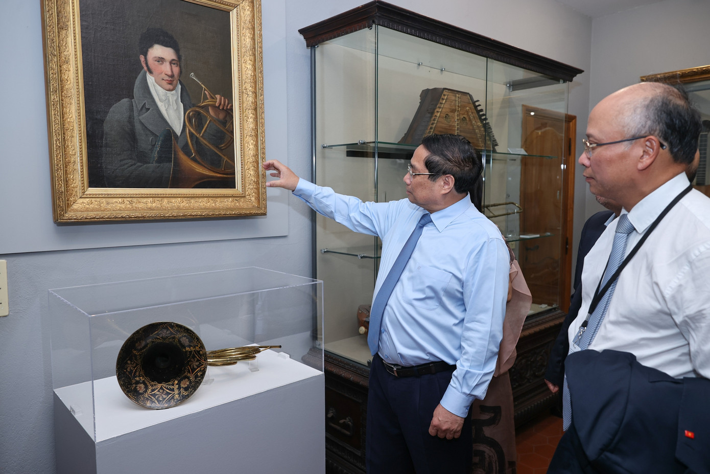 Thủ tướng Phạm Minh Chính thăm Bảo tàng Lascaris. Ảnh: VGP.