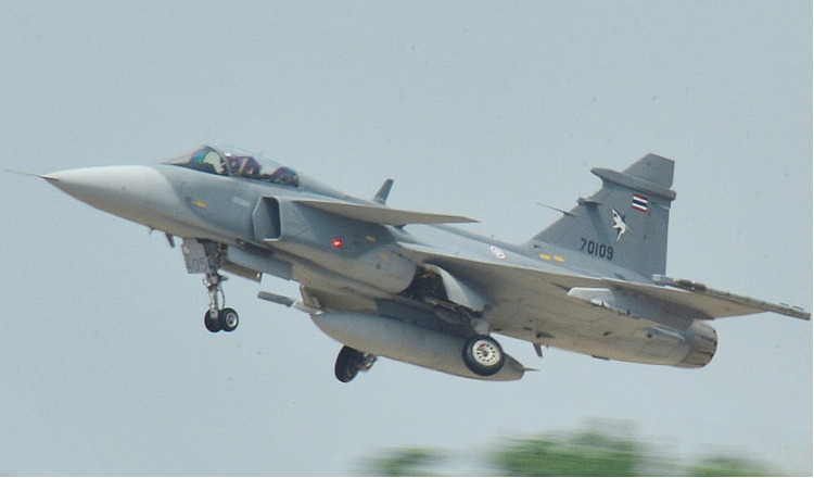 Máy bay chiến đấu JAS 39 Gripen của Không quân Thái Lan