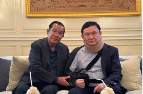 Ông Hun Sen sang Thái Lan thăm ông Thaksin, tháng 2/2024. (Ảnh: Fb) Ông Hun Sen sang Thái Lan thăm ông Thaksin, tháng 2/2024. (Ảnh: Fb)
