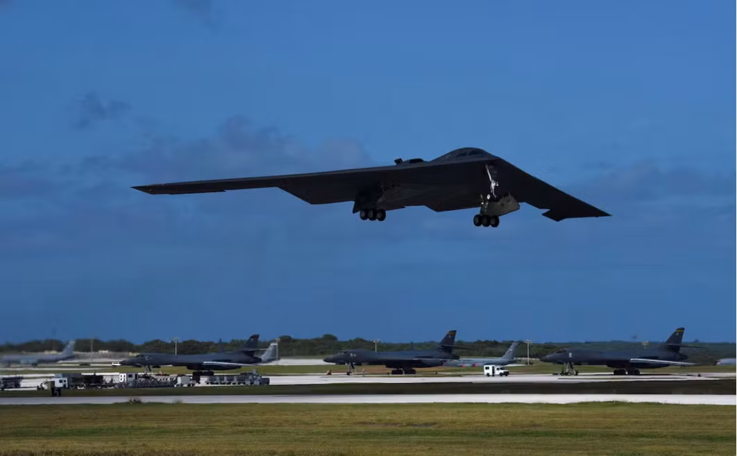 Một chiếc B-2 của Không quân Mỹ. (Ảnh: Reuters)
