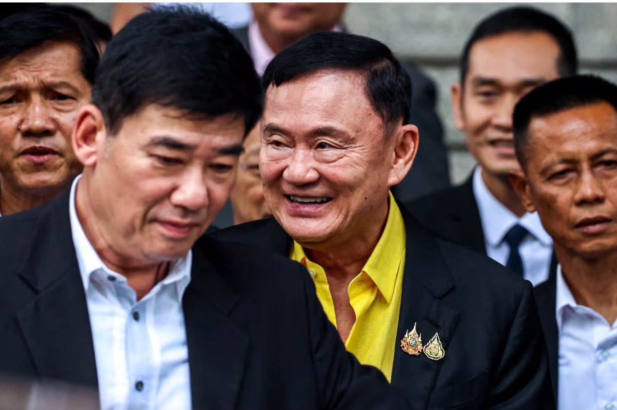 Cựu Thủ tướng Thaksin Shinawatra. (Ảnh: Reuters)