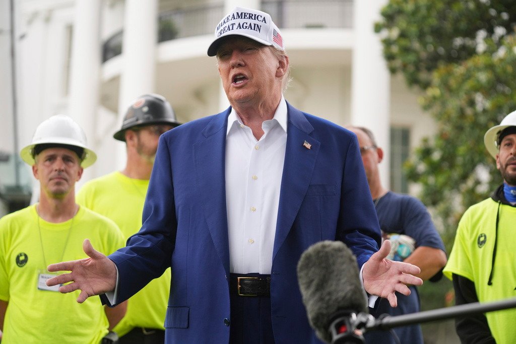 Tổng thống Mỹ Donald Trump. (Ảnh: AP)