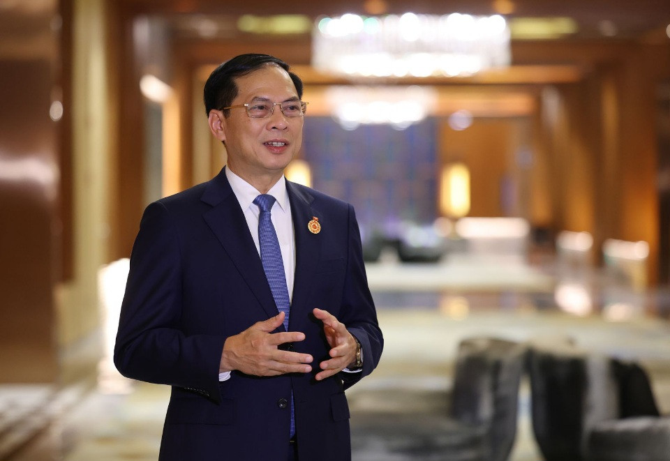 Phó Thủ tướng, Bộ trưởng Ngoại giao Bùi Thanh Sơn. Ảnh: Mofa