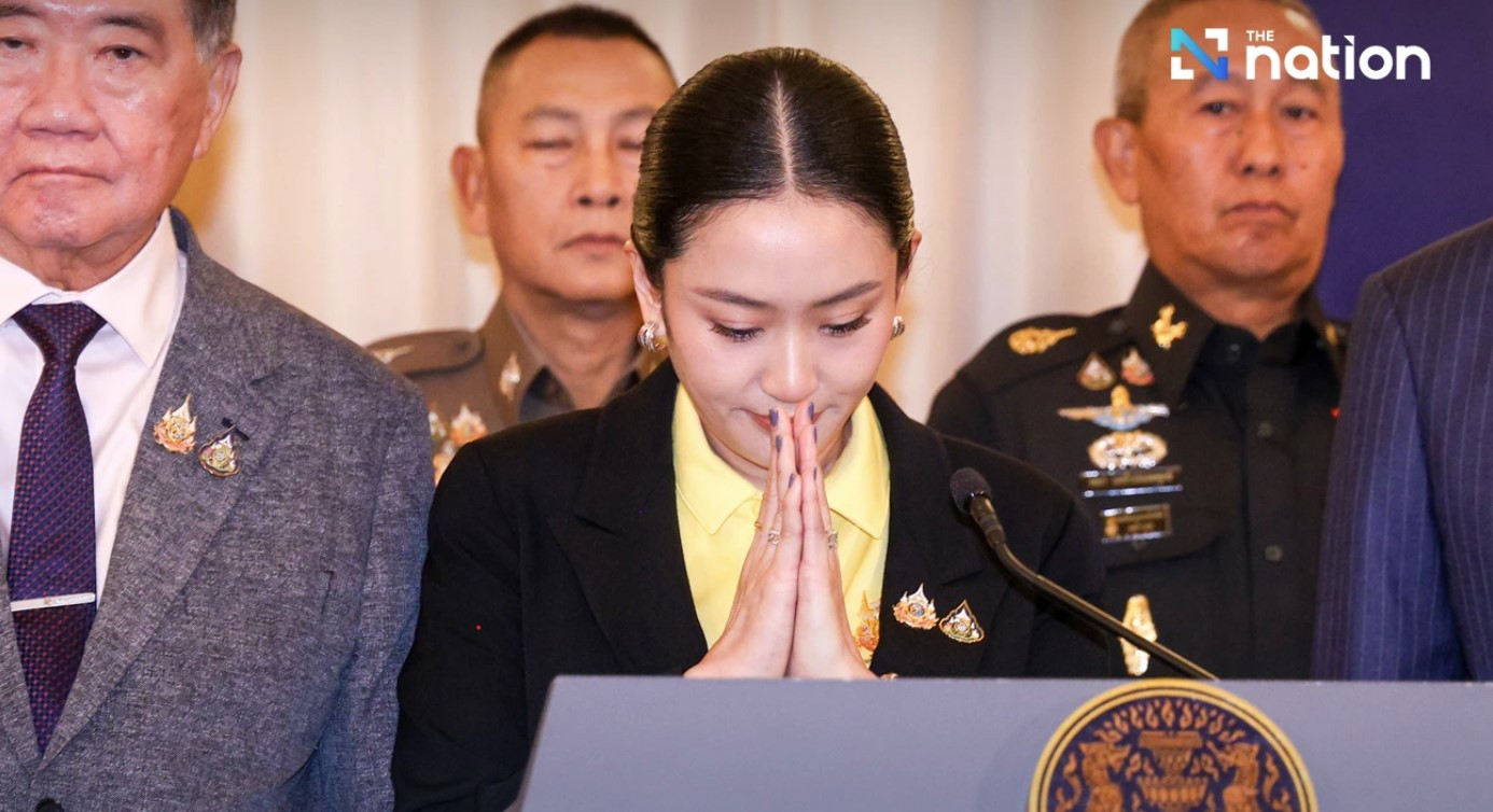 Thủ tướng Thái Lan Paetongtarn xin lỗi về vụ bê bối. (Ảnh: The Nation)