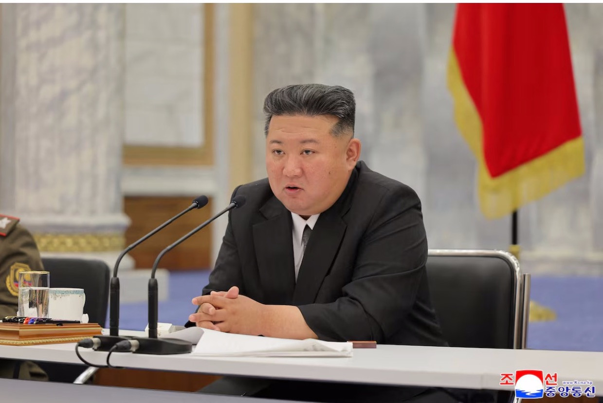 Chủ tịch Triều Tiên Kim Jong Un. (Ảnh: KCNA) Chủ tịch Triều Tiên Kim Jong Un. (Ảnh: KCNA)