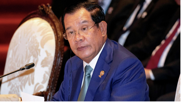 Chủ tịch Thượng viện Campuchia Hun Sen. (Ảnh: AP)