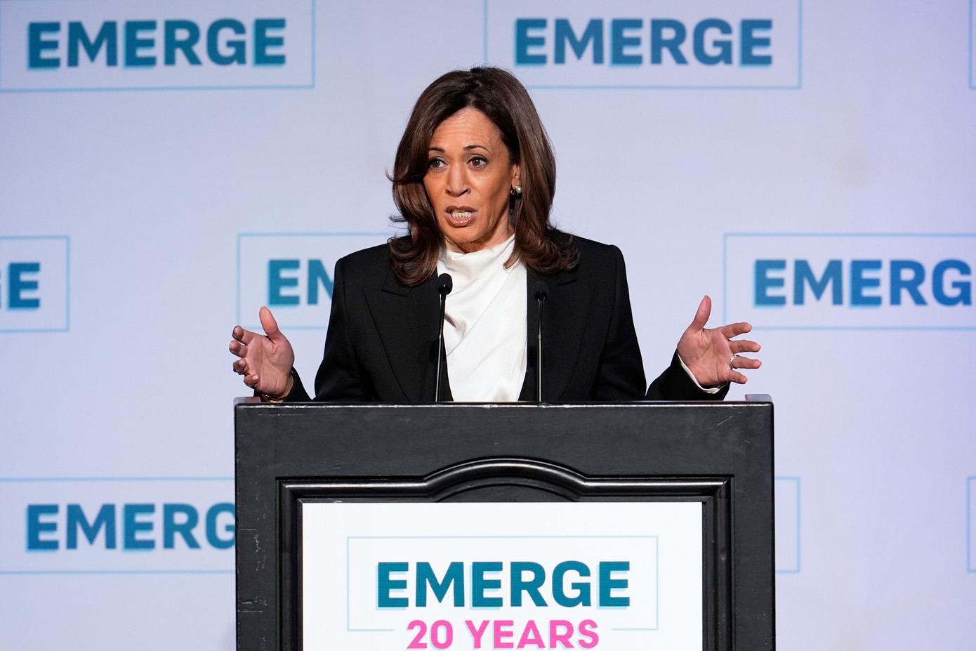Cựu Phó Tổng thống Mỹ Kamala Harris. (Ảnh: AP)