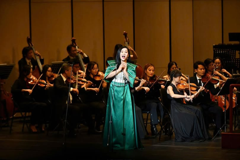 Giọng ca opera Đào Tố Loan. Ảnh: Phái đoàn EU Giọng ca opera Đào Tố Loan. Ảnh: Phái đoàn EU