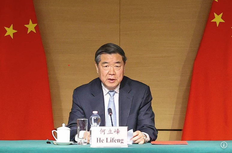 Phó Thủ tướng Trung Quốc Hà Lập Phong. (Ảnh: SCMP)