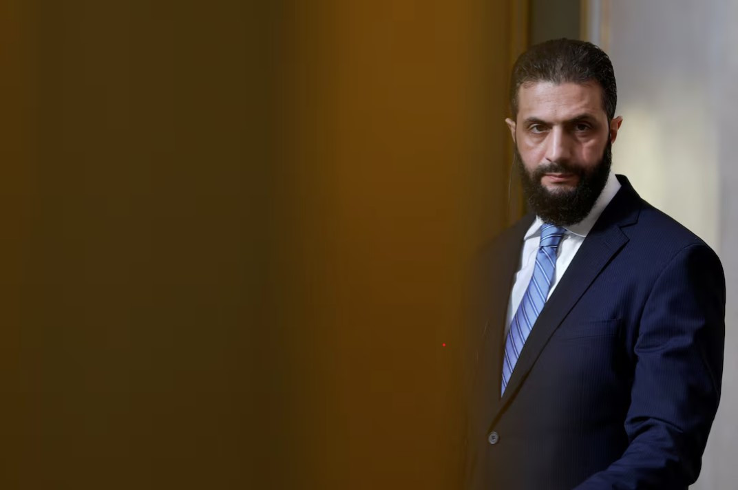 Tổng thống lâm thời Syria Ahmed al-Sharaa. (Ảnh: Reuters)