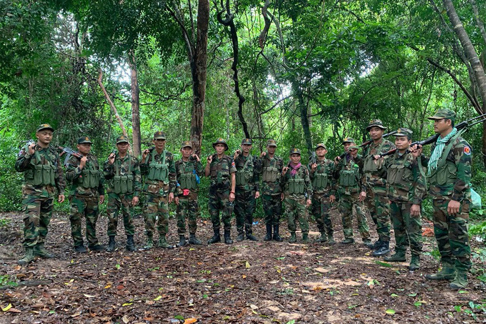 Lực lượng biên phòng Campuchia. Ảnh: Phnom Penh Post.
