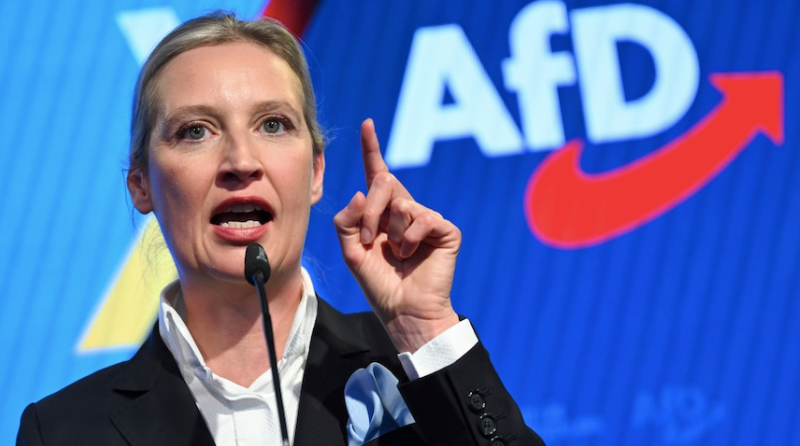 Lãnh đạo AfD Alice Weidel. (Ảnh: AP)
