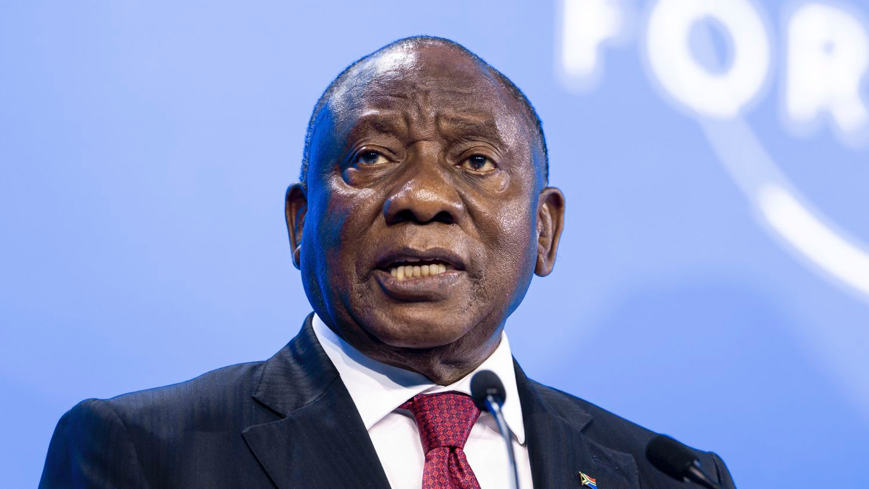Tổng thống Nam Phi Cyril Ramaphosa. (Ảnh: AP) Tổng thống Nam Phi Cyril Ramaphosa. (Ảnh: AP)