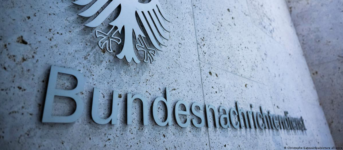 Logo của Cơ quan tình báo nước ngoài BND của Đức. (Ảnh: dpa) Logo của Cơ quan tình báo nước ngoài BND của Đức. (Ảnh: dpa)