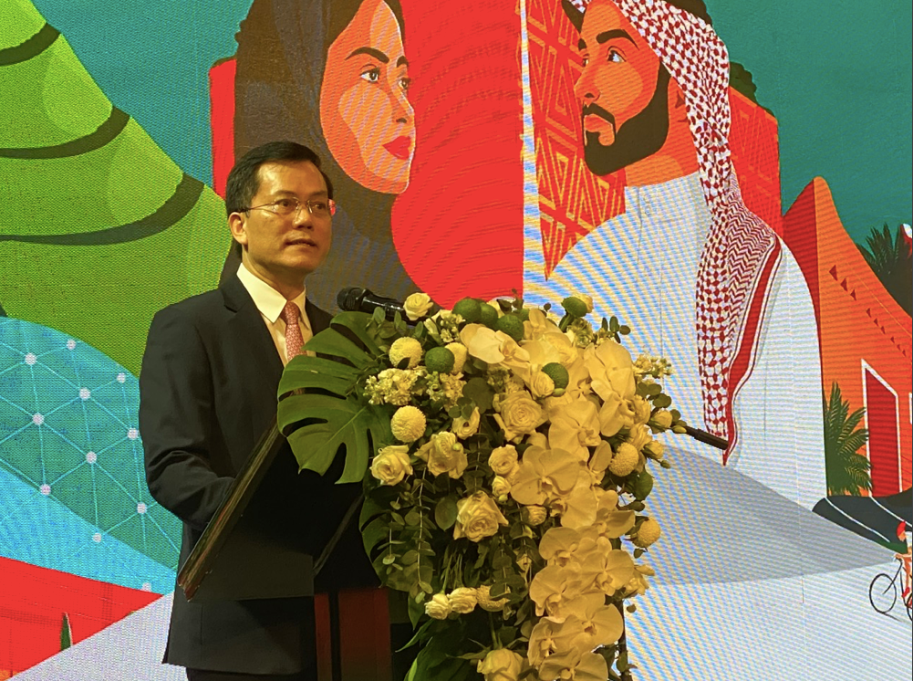 Thứ trưởng Hà Kim Ngọc phát biểu tại lễ kỷ niệm. (Ảnh: Thu Loan) Thứ trưởng Hà Kim Ngọc phát biểu tại lễ kỷ niệm. (Ảnh: Thu Loan)
