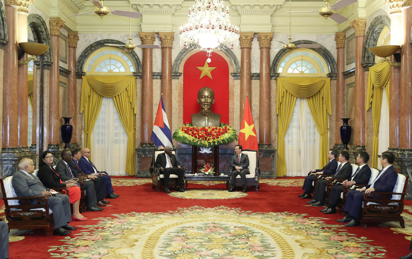 Quan hệ đoàn kết truyền thống, ủng hộ và hợp tác toàn diện anh em Việt Nam – Cuba không ngừng được củng cố. (Ảnh: Như Ý) Quan hệ đoàn kết truyền thống, ủng hộ và hợp tác toàn diện anh em Việt Nam – Cuba không ngừng được củng cố. (Ảnh: Như Ý)