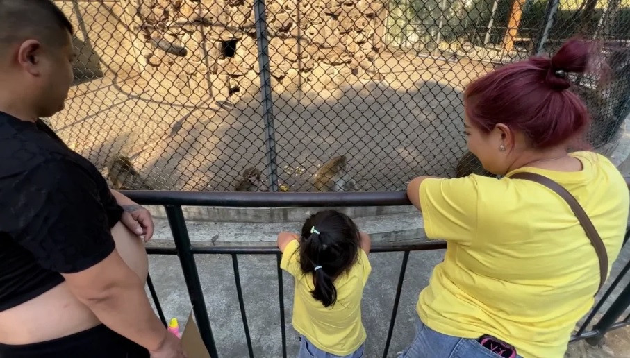 Trong công viên Dongshan ngày 14/9. (Ảnh: CNN) Trong công viên Dongshan ngày 14/9. (Ảnh: CNN)