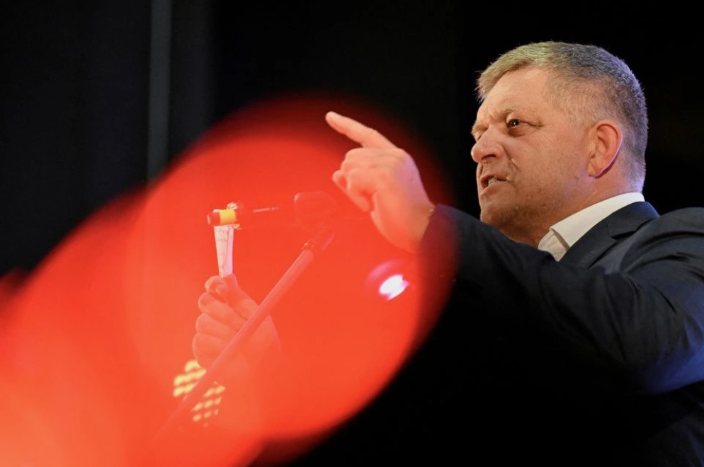 Ứng viên thủ tướng Slovakia Robert Fico. (Ảnh: Reuters)