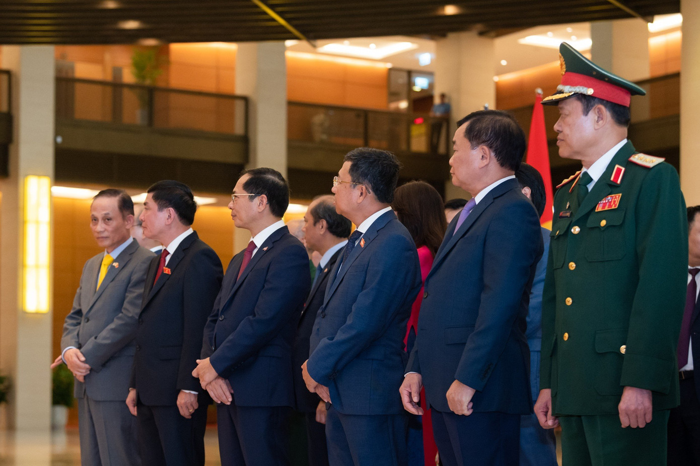 Các quan chức Việt Nam trong cuộc tiếp. (Ảnh: Nhật Minh) Các quan chức Việt Nam trong cuộc tiếp. (Ảnh: Nhật Minh)