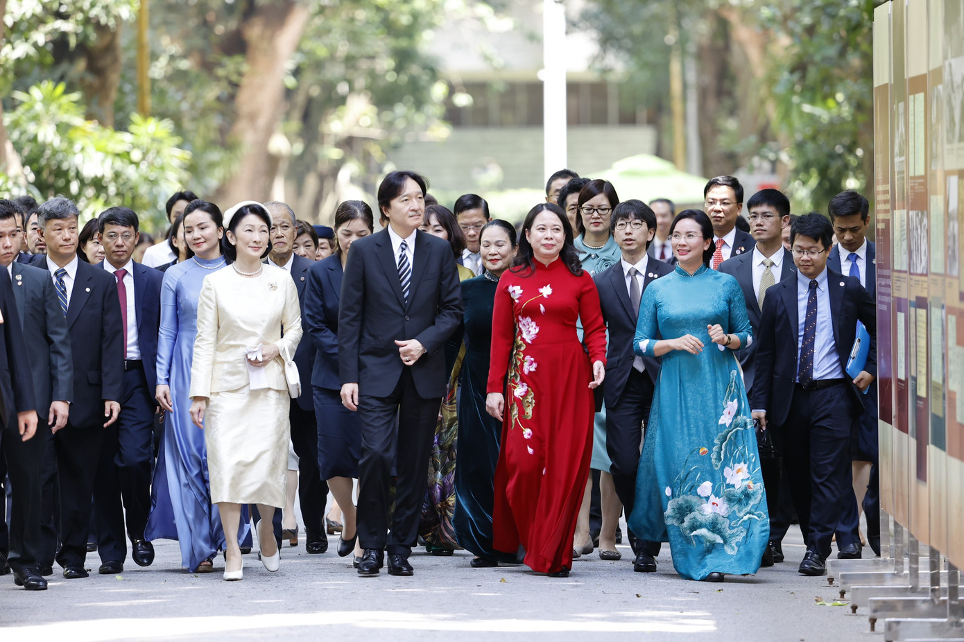 Chuyến thăm lần này của Hoàng Thái tử Akishino và Công nương có ý nghĩa đặc biệt quan trọng đối với quan hệ Việt - Nhật. (Ảnh: Như Ý) Chuyến thăm lần này của Hoàng Thái tử Akishino và Công nương có ý nghĩa đặc biệt quan trọng đối với quan hệ Việt - Nhật. (Ảnh: Như Ý)