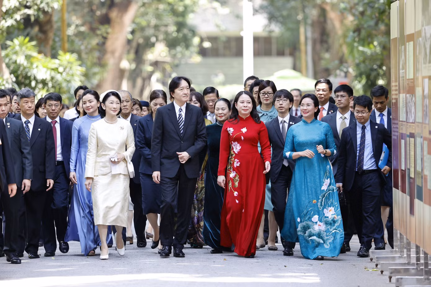 Chuyến thăm lần này của Hoàng Thái tử Akishino và Công nương có ý nghĩa đặc biệt quan trọng đối với quan hệ Việt - Nhật. (Ảnh: Như Ý) Chuyến thăm lần này của Hoàng Thái tử Akishino và Công nương có ý nghĩa đặc biệt quan trọng đối với quan hệ Việt - Nhật. (Ảnh: Như Ý)