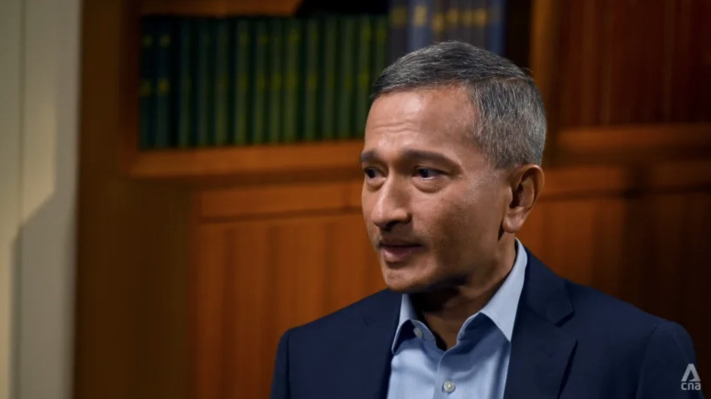 Bộ trưởng Ngoại giao Singapore Vivian Balakrishnan. (Ảnh: CNA) Bộ trưởng Ngoại giao Singapore Vivian Balakrishnan. (Ảnh: CNA)