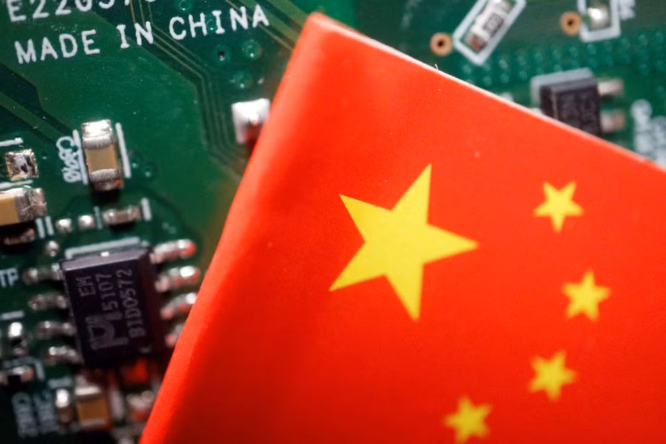 Chip bán dẫn hiện là một trong những mảng chính trong cạnh tranh Mỹ - Trung. (Đồ họa: Reuters)